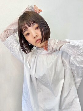 レイラバイアフロート 吉祥寺(Lila by afloat) 切りっぱなしボブ/ショートボブ/暗髪/黒髪ボブ