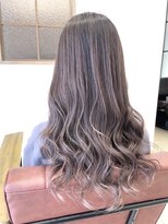 クアトログランシュ ひたちなか店(QUATRO×GranCieux)&nbsp;エアタッチバレイヤージュ×ピンクパール