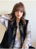 銀座　LIBERTE 顔まわりレイヤー×透明感ベージュ