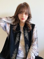 銀座　LIBERTE 顔まわりレイヤー×透明感ベージュ