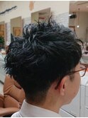 アップバング/ツーブロックマッシュ<理容室>[メンズ/相模大野]