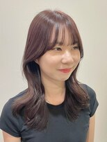 ランガリ ヘアアンドスパ(Rangali Hair&Spa) 【別府 ランガリ】　韓国レイヤー/赤味ブラウン