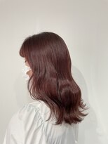 マティス 藤崎店(MATISSE)&nbsp;ブリーチなしレッドピンク