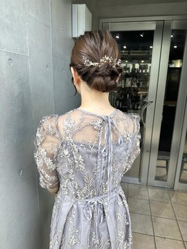 アルカナ 明治神宮前原宿(ARCANA) グレーベージュ レイヤーロング 前髪パーマ アッシュブラック