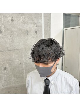 メルシー トータル ブランディング サロン(merci TOTAL BRANDING SALON) ショートウルフ×波巻きスパイラル 横浜