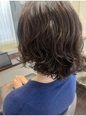 ショート/ボブ/パーマ/ゆるふわ