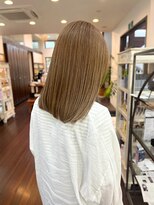 オブジェ シエル(obje't ciel)&nbsp;【obje’t ciel】艶髪/カーキベージュ【暮石　唯】