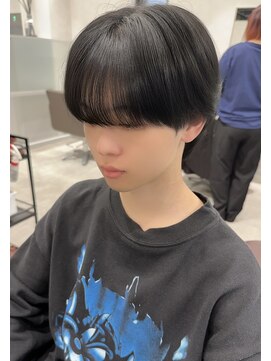 キートス(Kiitos) 【サラ艶】前上がりストレートシースルーマッシュ