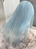 ウィコ 新宿(WICO)&nbsp;ペールブルー[新宿駅/切りっぱなしボブ/エアリーロング]