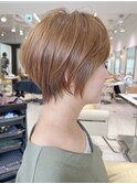絶壁解消/大人可愛い/ひし形/小顔/30代40代◎ショートボブN