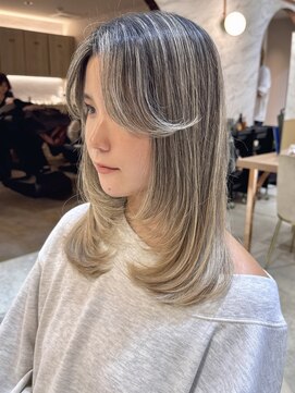 ロンド エスポワール 錦糸町(Lond espoir) ◯前髪イメチェンアンブレラカラーこなれミディレイヤーカット