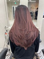 ロンドミラー 博多店(Lond Mirror)&nbsp;ワンレン韓国風小顔ロング/ハイトーン透明感カラー/博多