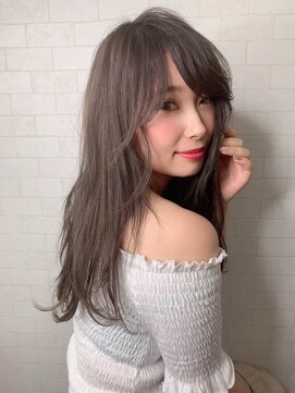 ニスル 町田店(NISURU) 似合わせカット/大人ガーリー/ダークアッシュ/着物/町田/町田駅