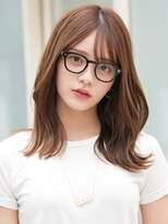 レイリー 原宿 表参道(Rayreee)&nbsp;【F】韓国風くびれミディシースルー小顔前髪くすみカラー