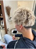 ハイトーン×刈り上げショート