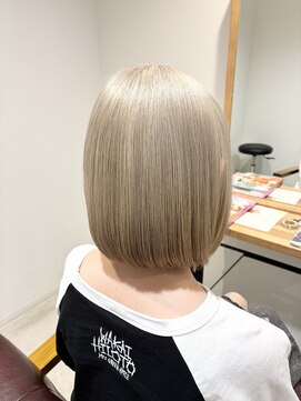 ヘアーサロン フーガ 春日部店(HAIR SALON fuuga) ホワイトベージュ