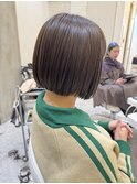 前下がりボブ×チャナットブラウン*森本ひろか*