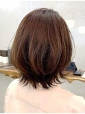 人気の大人可愛い◎くびれミディアムレイヤーボブ☆ROMMY.