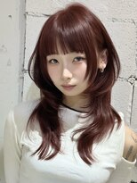 ライン(LINE)&nbsp;韓国風/レイヤー/小顔/前髪カット/髪質改善/ハッシュカット