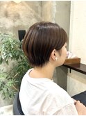 襟足すっきり ショート