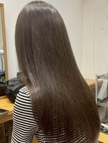 クラップス 杉田店(CLAPS)&nbsp;赤味消しカラー/グレージュ/顔周りレイヤー/ブリーチなしカラー