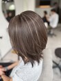 エルピス 中央林間店(elpis)&nbsp;白髪の割合が少ない方はハイライト入れるのおすすめです！