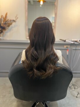 ラム(L'am) オリーブ系/くすみカラー/透明感カラー/ブリーチなし