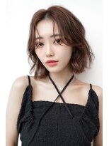 エースハバナ 渋谷(1 HAVANA)&nbsp;チョコグレージュ/20代30代大人かわいい/ミディアムレイヤー