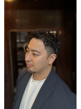 ザバーバーアドレス 代官山(THE BARBER) 2ブロックピンパーマ　メンズカット/代官山/中目黒/恵比寿