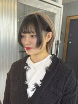 リジョイスヘア レイ(REJOICE hair Lei)&nbsp;ブラック×ピンクべージュ