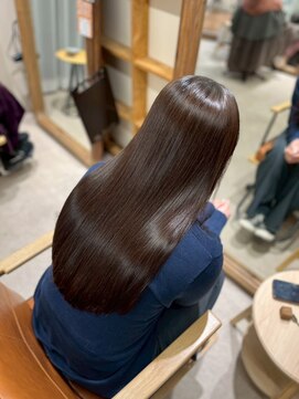 エス 大阪梅田店(es) 髪質改善縮毛矯正×似合わせカット×トリートメント