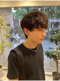 メンズゆるっと外国人風ラフパーマ