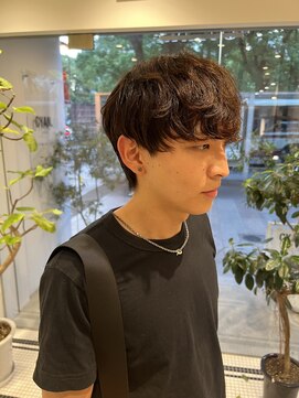 メンズゆるっと外国人風ラフパーマ