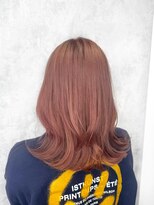 デミヘアー(Demi hair) ピンクベージュカラー