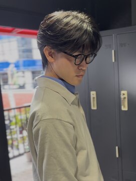 アウル 心斎橋(owl) センターパート/フェザーパーマ/ニュアンスパーマ/メンズパーマ