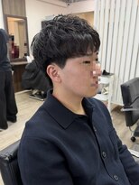 アイヴィー 池袋(IVY)&nbsp;池袋スパイキーショートパーマ◎[池袋メンズ美容室］