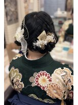 ジャムスタイリングハウス(JAM STYLING HOUSE) 【北新地ヘアセット】和装ツインアレンジ♪