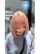 アース エレガンス 吉祥寺店(EARTH Elegance)&nbsp;まろやかな透け感＊クリーミーペールピンク☆