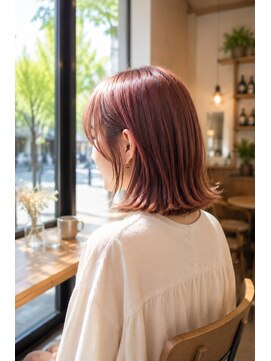 ヘアレスキュー クルアルガ 外はねボブ