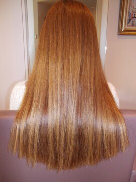 ヘアーアンドビューティーソレイユ とにかく艶が凄いんです。