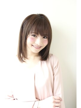 ネオリーブアイム 横浜西口店(Neolive aim) 愛されスタイル王道!ストレートのツヤツヤミディアム