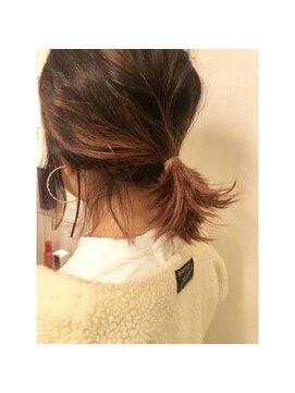 ヘアーアンドメイク ルカ(hair&make Luka) インナーカラー