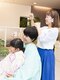 ヘアーサロン ピクニック(hair salon Picnic)の写真/《プライベートサロン》子育て中のママさん大歓迎♪赤ちゃんと一緒にお越し頂けます◎授乳スペースあり！