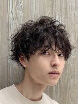 フィフス(fifth) コンマヘア ツイストパーマ マッシュウルフ ツーブロック