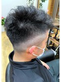 スタイリングなし！フェードBARBERスタイル★
