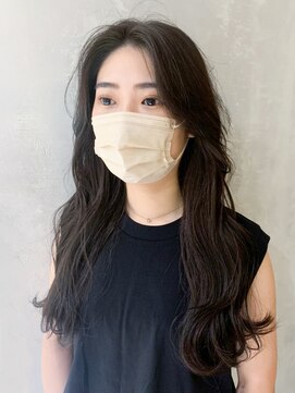 アイティーバイアルバム 下北沢店(IT by ALBUM) 顔まわりレイヤー_ショコラベージュボブルフ_ba350441