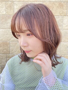 パザパ 花楯店 山形(pa za pa) 柔らかミディアムスタイル/韓国風くびれレイヤーカット/20代30代