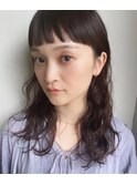 パーマ＆オン眉