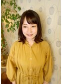 くすみベージュ*ひし形くびれスタイル
