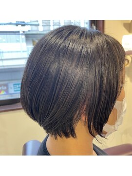 ヘアメイク カン プラスエフ(HAIR MAKE KANN+f) ショートスタイル